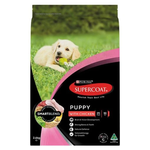 Supercoat Smartblend Chicken Puppy Food 2.6kg -Pet Supply Store 9300605147379 C1N1 EN 1