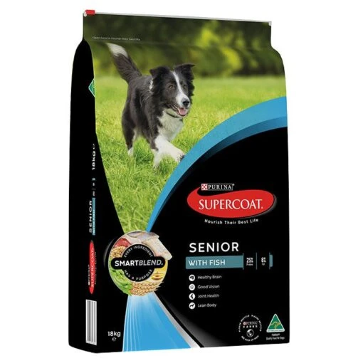 Supercoat Smartblend Senior Fish Adult Dog Food 18kg -Pet Supply Store 9300605147614 C1L1 EN