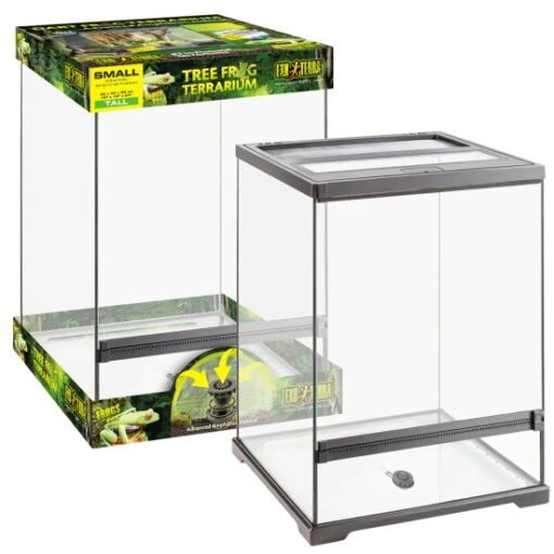 Exo Terra Frog Glass Terrarium 45x45x60cm -Pet Supply Store