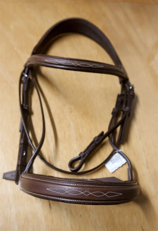 Antares Origin Hunter Bridle Fancy Stitched -Pet Supply Store BR10 2