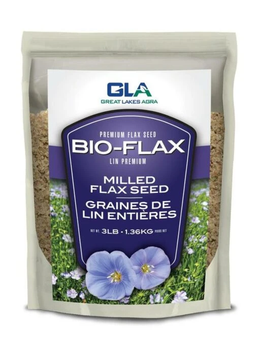 Bio-Flax Premium Milled Flaxseed - 3lb -Pet Supply Store Bio Flax Milled Seed