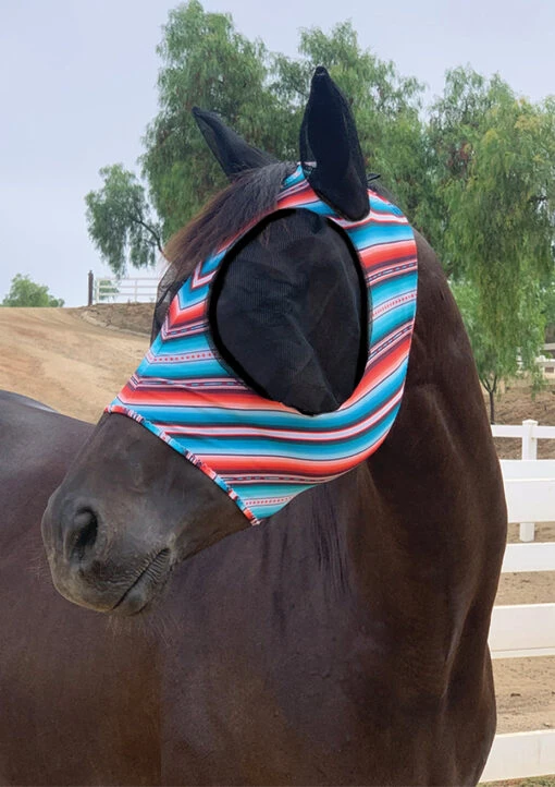 Professional's Choice Comfort Fit Lycra Fly Mask -Pet Supply Store CFM SAN