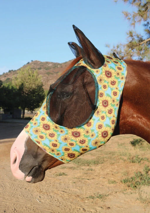 Professional's Choice Comfort Fit Lycra Fly Mask -Pet Supply Store CFM SUN