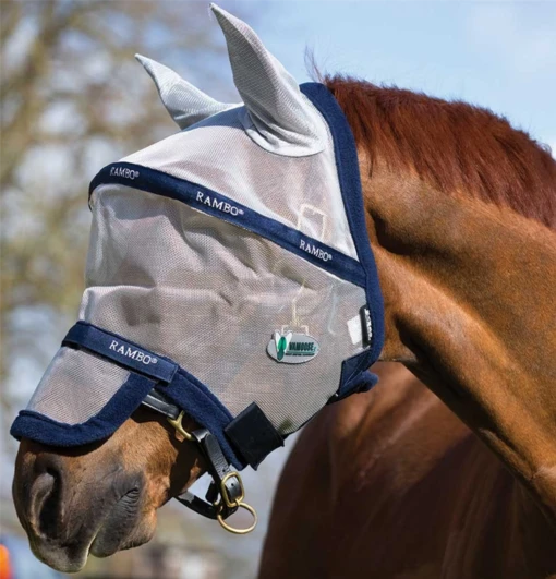 Horseware Ireland Horseware - Rambo Flymask Plus -Pet Supply Store DMAF15 2