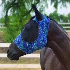 Professional's Choice Comfort Fit Lycra Fly Mask -Pet Supply Store DRAG