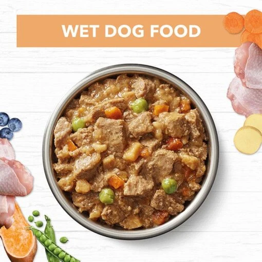 Ivory Coat Grain Free Chicken Puppy Food 400gx12 -Pet Supply Store IC AU 400G PUPPY GF CHICKEN STEW 07 FOOD SHOT