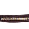 Nunn Finer Alternating Brass And Zinc Mini-Clincher Browband -Pet Supply Store NFBZ 2