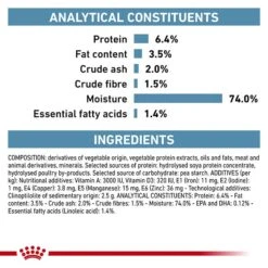 Royal Canin Veterinary Diet Hypoallergenic Dog Food 400gx12 -Pet Supply Store RC VET WET DogHypo400g Eretailkit B1 Page 5B1 Page 5