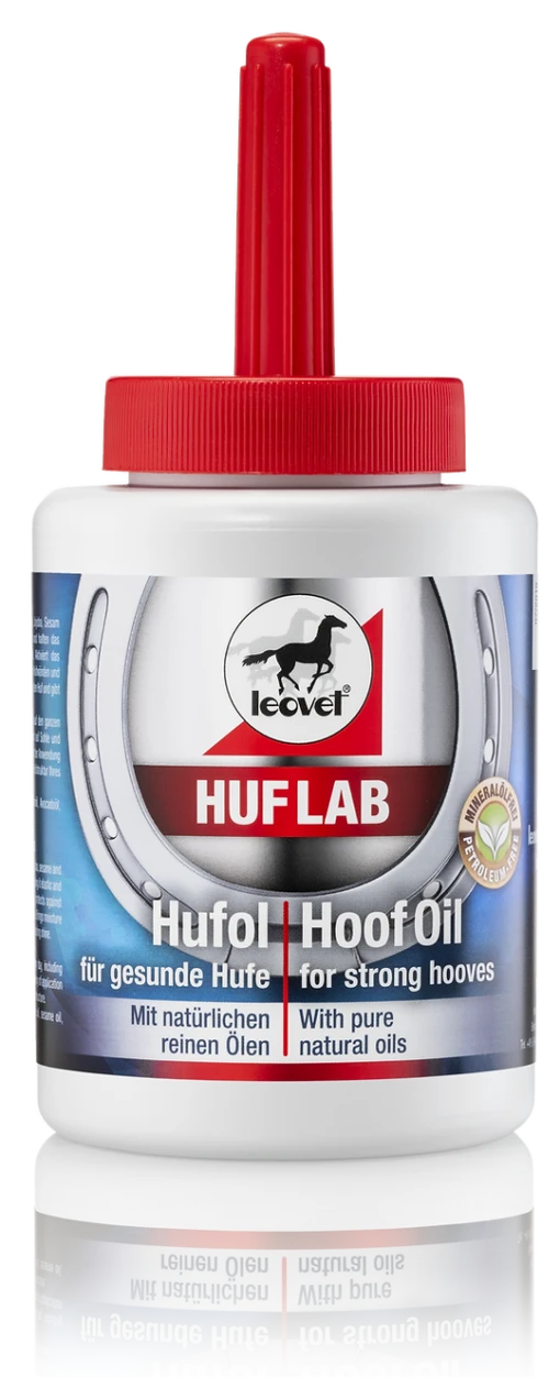 Leovet Hoof Lab Hoof Oil -Pet Supply Store Rezyklat HUFLAB Hufol 500ml 05 2021 rgb