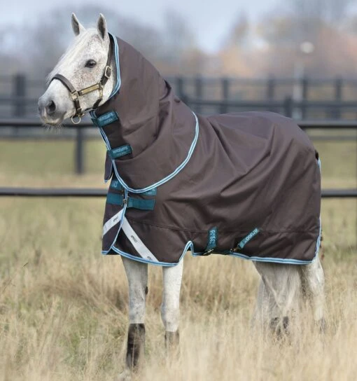 HORSEWARE IRELAND - Amigo Bravo 12 Pony Plus Lite -Pet Supply Store akrp71 jde0 amigo bravo 12 pony plus turnout lite 0g excalibur grey