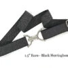 Bedford-Jones Belts - 1.5 Inch Surcingle Solid Colours -Pet Supply Store blackherringbone 1024x1024 jpg