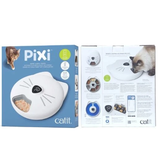 Catit Pixi Cat Smart 6 Meal Feeder Unit -Pet Supply Store