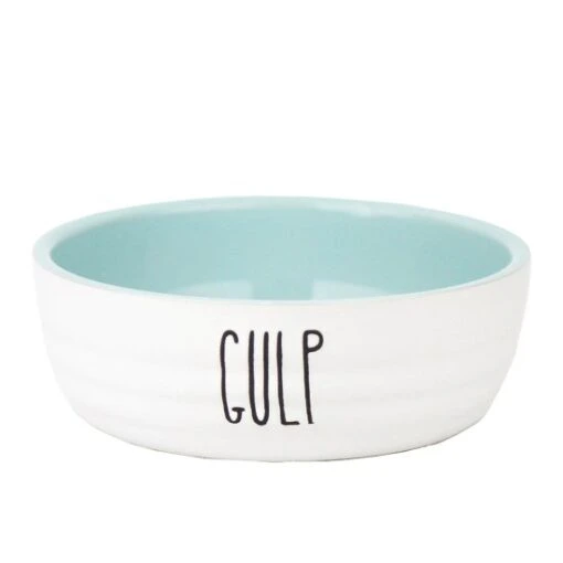 Barkley+Bella Bowl Ceramic Gulp Small 450ml -Pet Supply Store