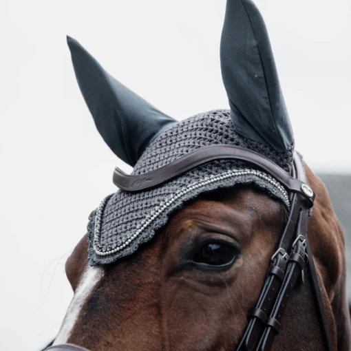 Kentucky Fly Veil Long Stone & Pearl -Pet Supply Store kentucky horsewear fly veils fly veil long stone pearl grey a929523bbdd099ba1a676b6771a9e673 article photobook m