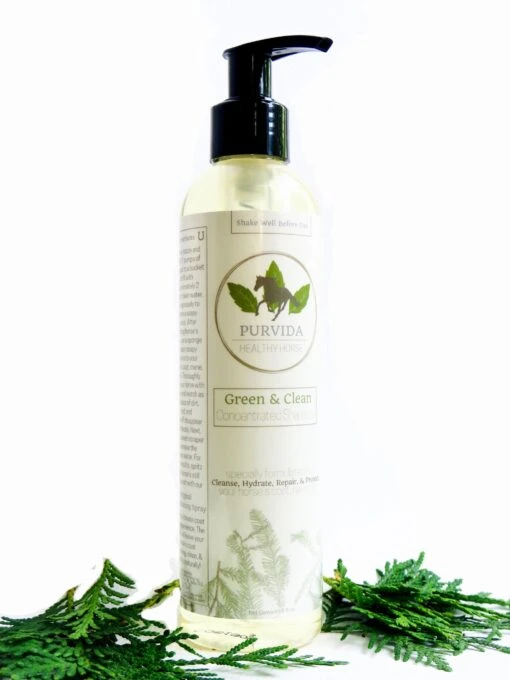 Purvida Green N' Clean Concentrated Shampoo -Pet Supply Store purvidashampoo2