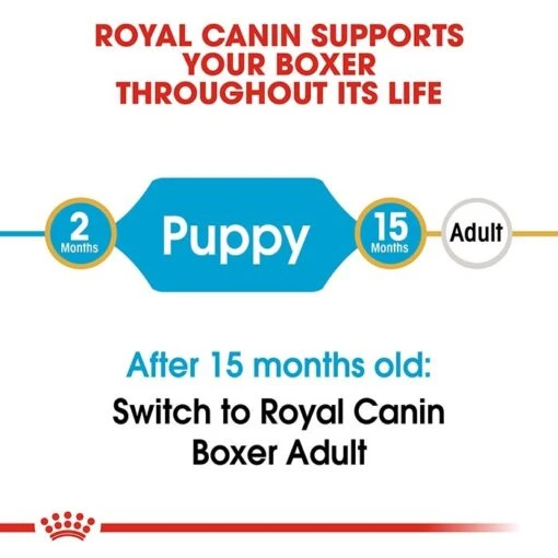 Royal Canin Boxer Puppy Dog Food - 12kg -Pet Supply Store rc bhn puppyboxer cv eretailkit 1