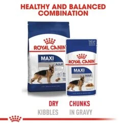 Royal Canin Maxi Breed Adult Pouch 140gx10 -Pet Supply Store rc shn wet maxiadult cv eretailkit 4